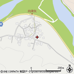 岡山県真庭市向津矢297周辺の地図