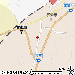 兵庫県丹波篠山市古市173-2周辺の地図