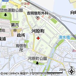 京都府亀岡市河原町52周辺の地図