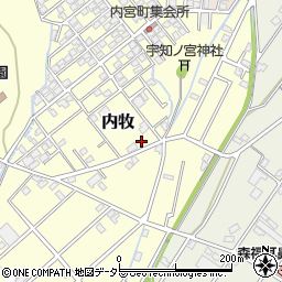 静岡県静岡市葵区内牧189周辺の地図
