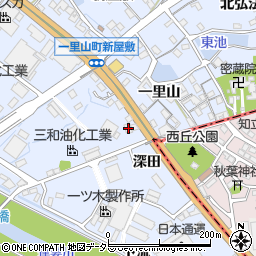 愛知県刈谷市一里山町家下108周辺の地図