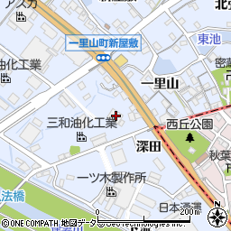 愛知県刈谷市一里山町家下85周辺の地図