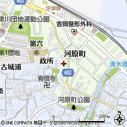 京都府亀岡市河原町47周辺の地図