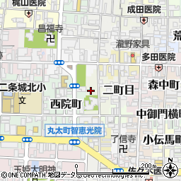 京都府京都市上京区櫛笥町705周辺の地図