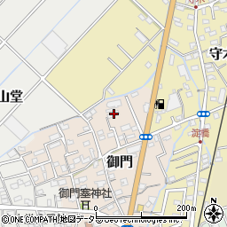 静岡県伊豆の国市御門75周辺の地図