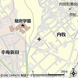 静岡県静岡市葵区内牧131周辺の地図