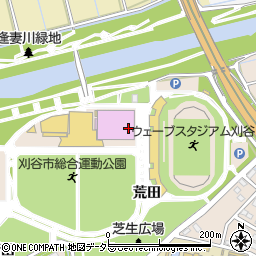 愛知県刈谷市築地町向島周辺の地図
