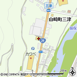 イエローハット山崎店周辺の地図