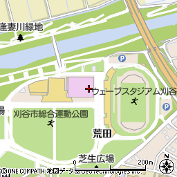 愛知県刈谷市築地町（向島）周辺の地図