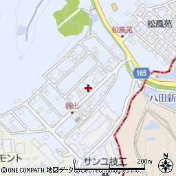 滋賀県湖南市下田1832-24周辺の地図