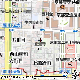 京都府京都市上京区八幡町307周辺の地図