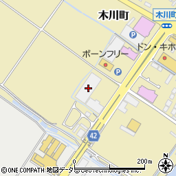 滋賀県草津市木川町87周辺の地図