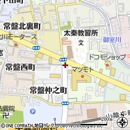 京都銀行マツモト新丸太町店 ＡＴＭ周辺の地図