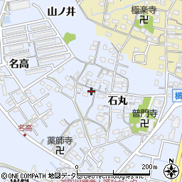 愛知県大府市横根町石丸51周辺の地図