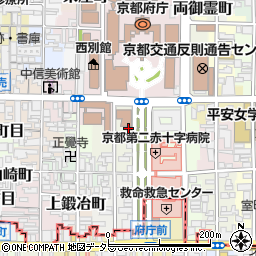 京都府庁前郵便局 ＡＴＭ周辺の地図