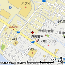 滋賀県草津市木川町356-29周辺の地図