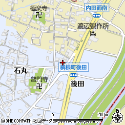愛知県大府市横根町後田24周辺の地図
