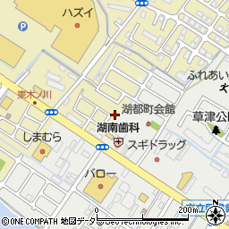 滋賀県草津市木川町356-19周辺の地図