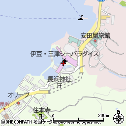 伊豆・三津シーパラダイス周辺の地図