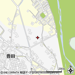 滋賀県蒲生郡日野町豊田62周辺の地図