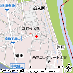 愛知県豊田市幸町下郷中53周辺の地図
