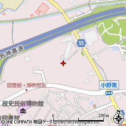 滋賀県栗東市小野周辺の地図