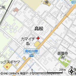 三重県三重郡川越町高松175-1周辺の地図