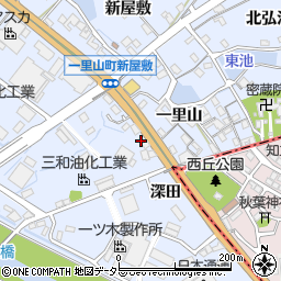 愛知県刈谷市一里山町家下112周辺の地図