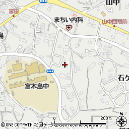 愛知県東海市富木島町勘七脇周辺の地図
