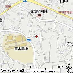愛知県東海市富木島町（勘七脇）周辺の地図