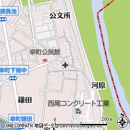 愛知県豊田市幸町下郷中55周辺の地図