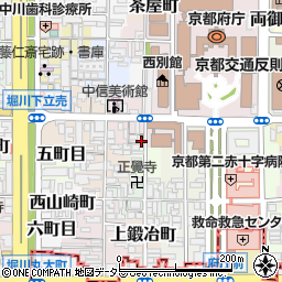京都府京都市上京区八幡町303-1周辺の地図
