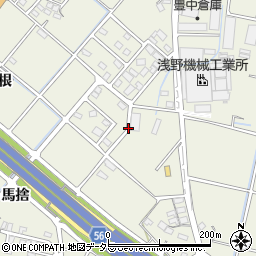 愛知県豊田市花園町周辺の地図