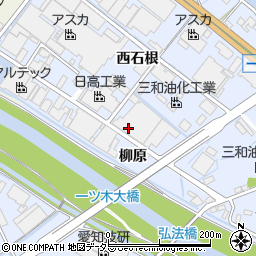 愛知県刈谷市一里山町柳原周辺の地図