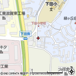 滋賀県湖南市下田2736周辺の地図