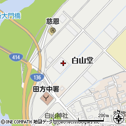 静岡県伊豆の国市白山堂632周辺の地図