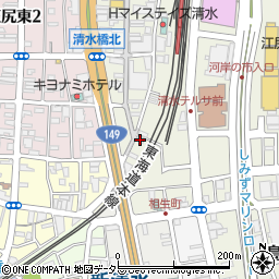 エルコちゃんの店周辺の地図