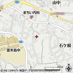 愛知県東海市富木島町周辺の地図