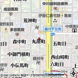 ビューティールーム橋周辺の地図