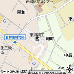 愛知県豊田市若林東町陽和周辺の地図