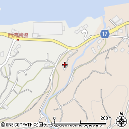静岡県沼津市西浦久連26周辺の地図