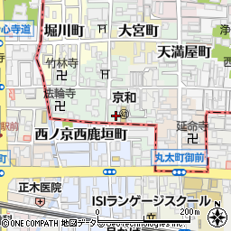 京都府京都市上京区行衛町439周辺の地図