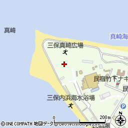 静岡市役所　文化・観光施設三保真崎グラウンドゴルフ場周辺の地図