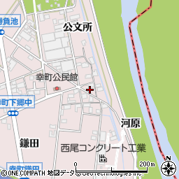 愛知県豊田市幸町下郷中57周辺の地図