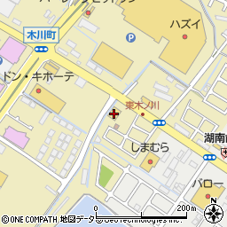 セカンドストリート　草津店周辺の地図