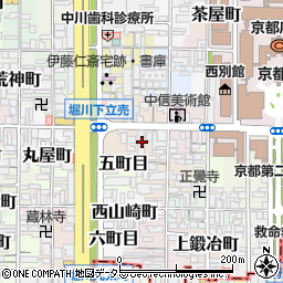 京都府京都市上京区東橋詰町178周辺の地図