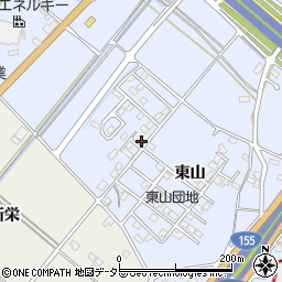 愛知県豊田市生駒町東山763周辺の地図