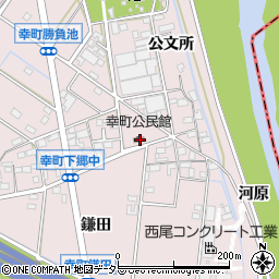 愛知県豊田市幸町下郷中38周辺の地図