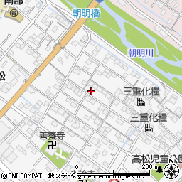 三重県三重郡川越町高松601周辺の地図