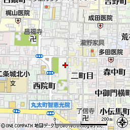 京都府京都市上京区櫛笥町693周辺の地図